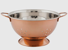 Load image into Gallery viewer, Rose Gold Stainless Steel Colander Collection
