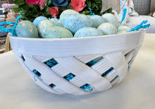 Load image into Gallery viewer, Mini Blue/Mint/White Eggs in Ceramic Bowl
