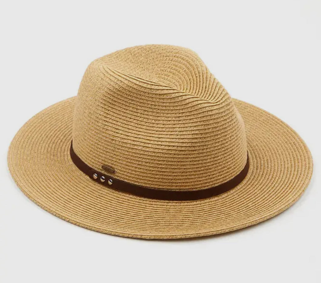 Suede Trim Sun Hat Collection