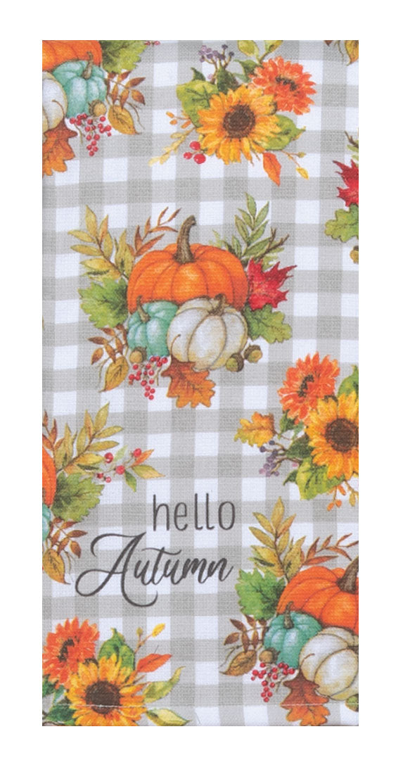 Hello Autumn Tea Towel