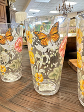 Load image into Gallery viewer, Indoor/Outdoor Butterfly Drink Glass S/4
