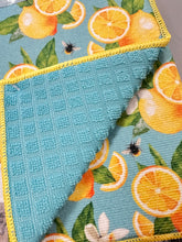 Load image into Gallery viewer, Lemons &amp; Bees Drying Mat
