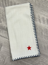 Load image into Gallery viewer, American Pride Embroidered Star Napkin
