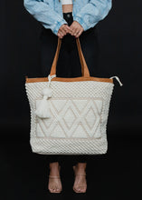 Load image into Gallery viewer, Diamond Pattern Tote Handbag Collection
