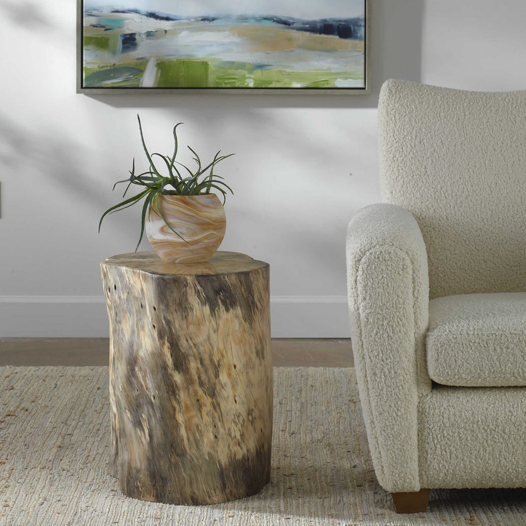 Tamarind Wood Accent Table