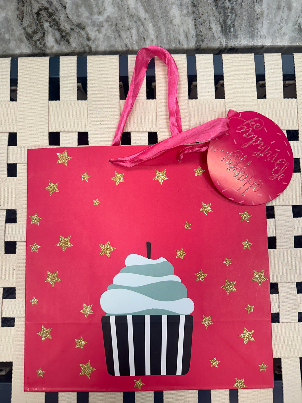 Cupcake Birthday Gift Bag