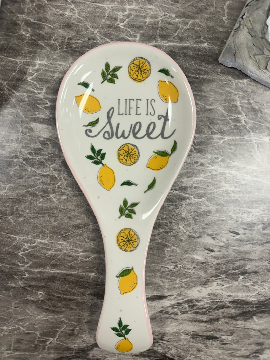 “Life Is Sweet” Spoon Rest
