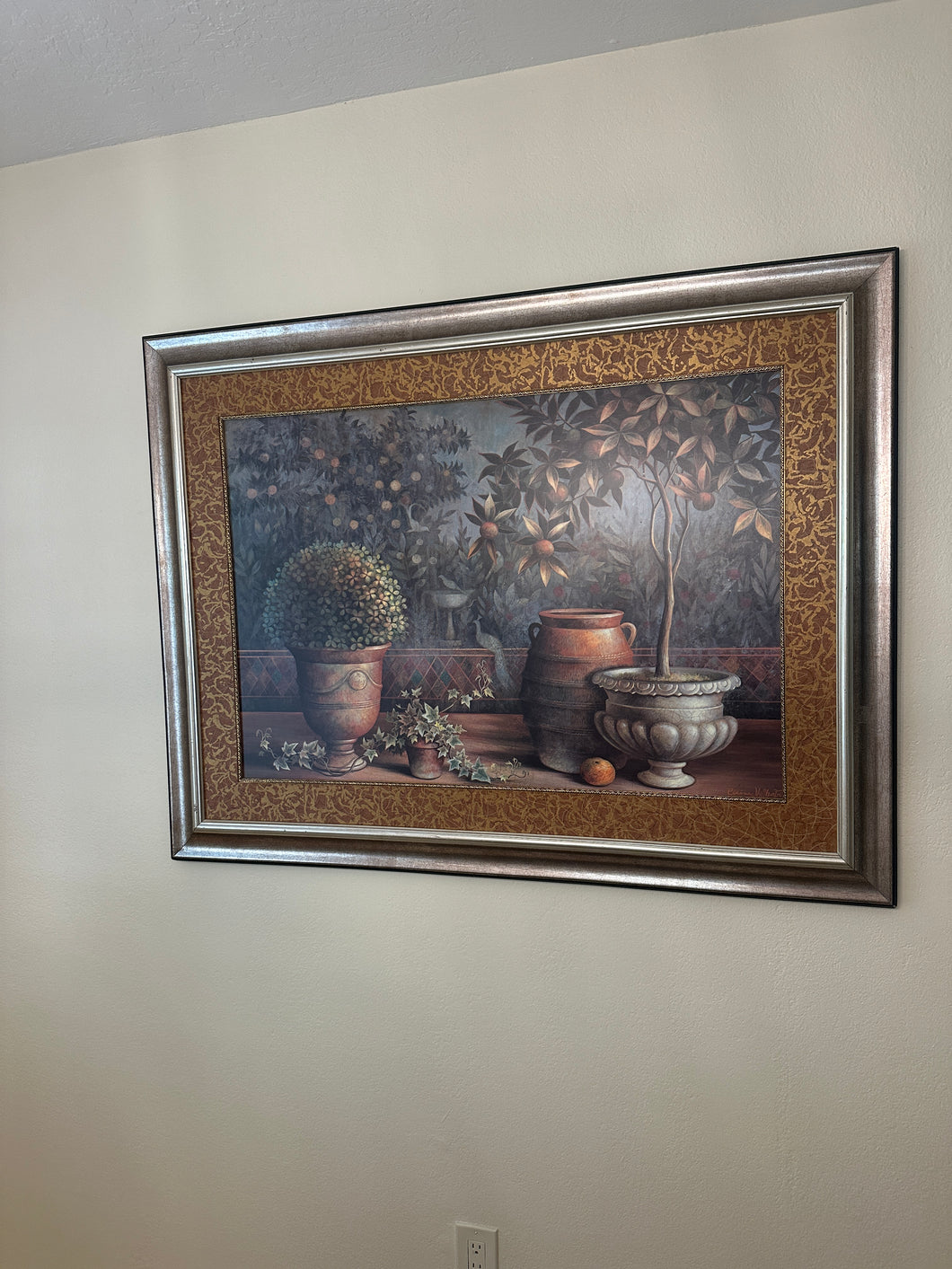 Lemon Pots Framed Art