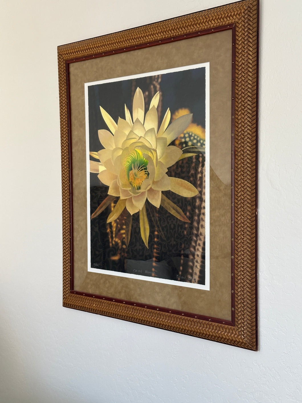 Cactus Flower Art