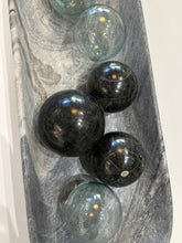 Load image into Gallery viewer, Black Decor Balls- Set of 3
