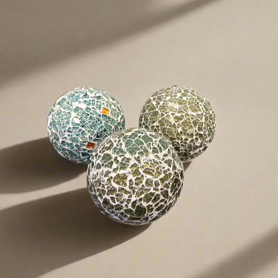 Mosaic Glass Ball