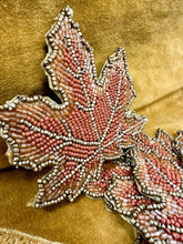 Load image into Gallery viewer, Beaded Leaf Coaster
