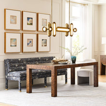 Load image into Gallery viewer, Ingrain Extension Dining Table - Cocoa Brown
