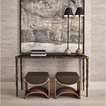 Load image into Gallery viewer, Sculptured Console with Black Granite
