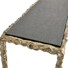 Load image into Gallery viewer, Sculptured Console with Black Granite
