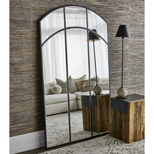 Load image into Gallery viewer, Slim Bronze &amp; Travertine Table Lamp
