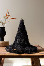 Load image into Gallery viewer, Painted Twig Witch Hat
