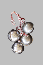 Load image into Gallery viewer, Silver Jingle Bell Cluster Door Hanger
