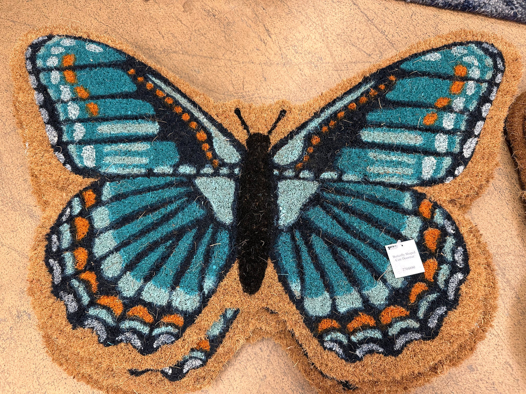 Butterfly Shaped Door Mat Collection