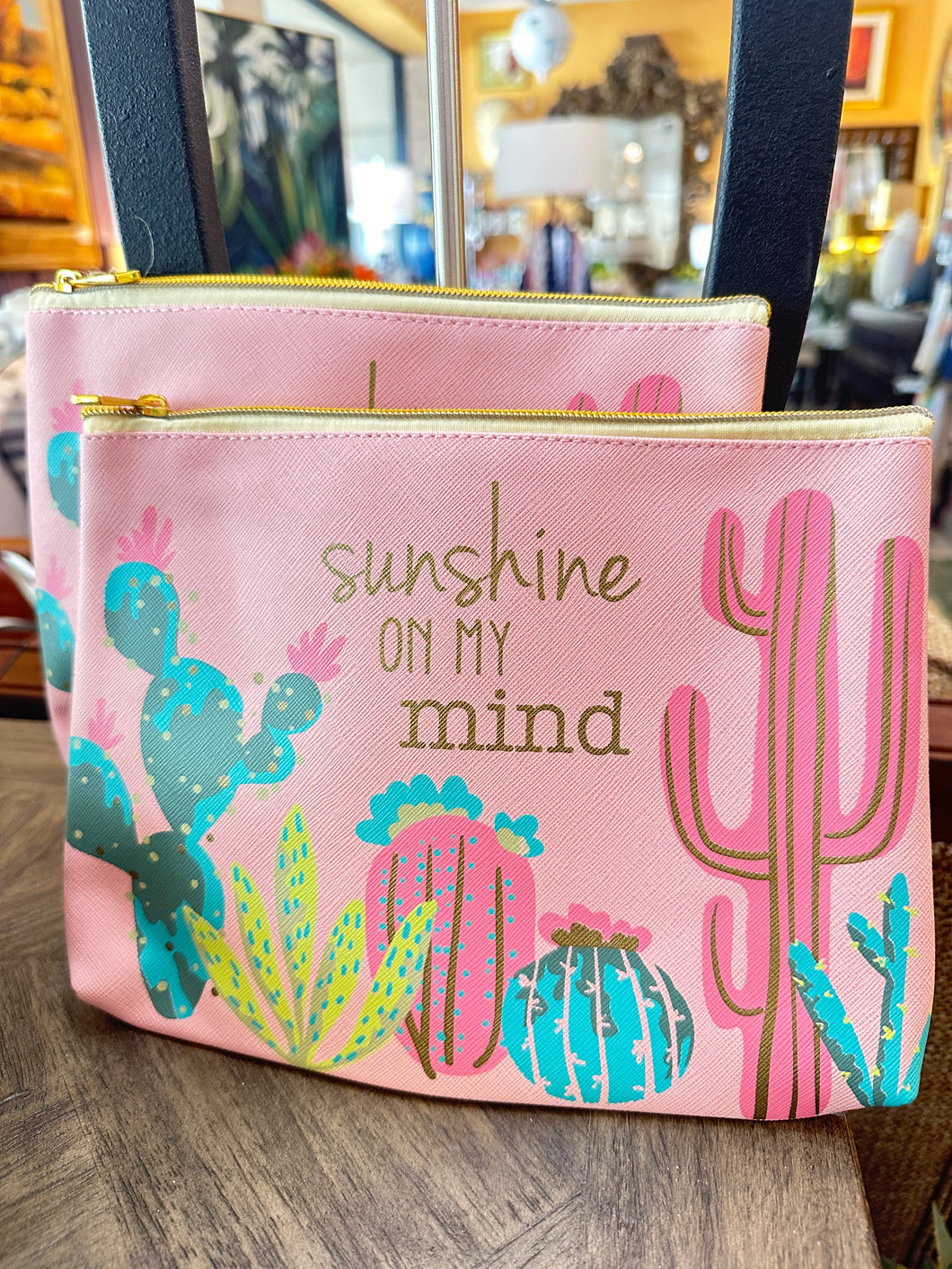 Sunshine On My Mind Cosmetic Bag