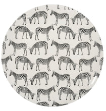 Load image into Gallery viewer, Zebra Stoneware Plate Collection
