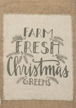 Load image into Gallery viewer, Farm Fresh Christmas Greens Tote Bag
