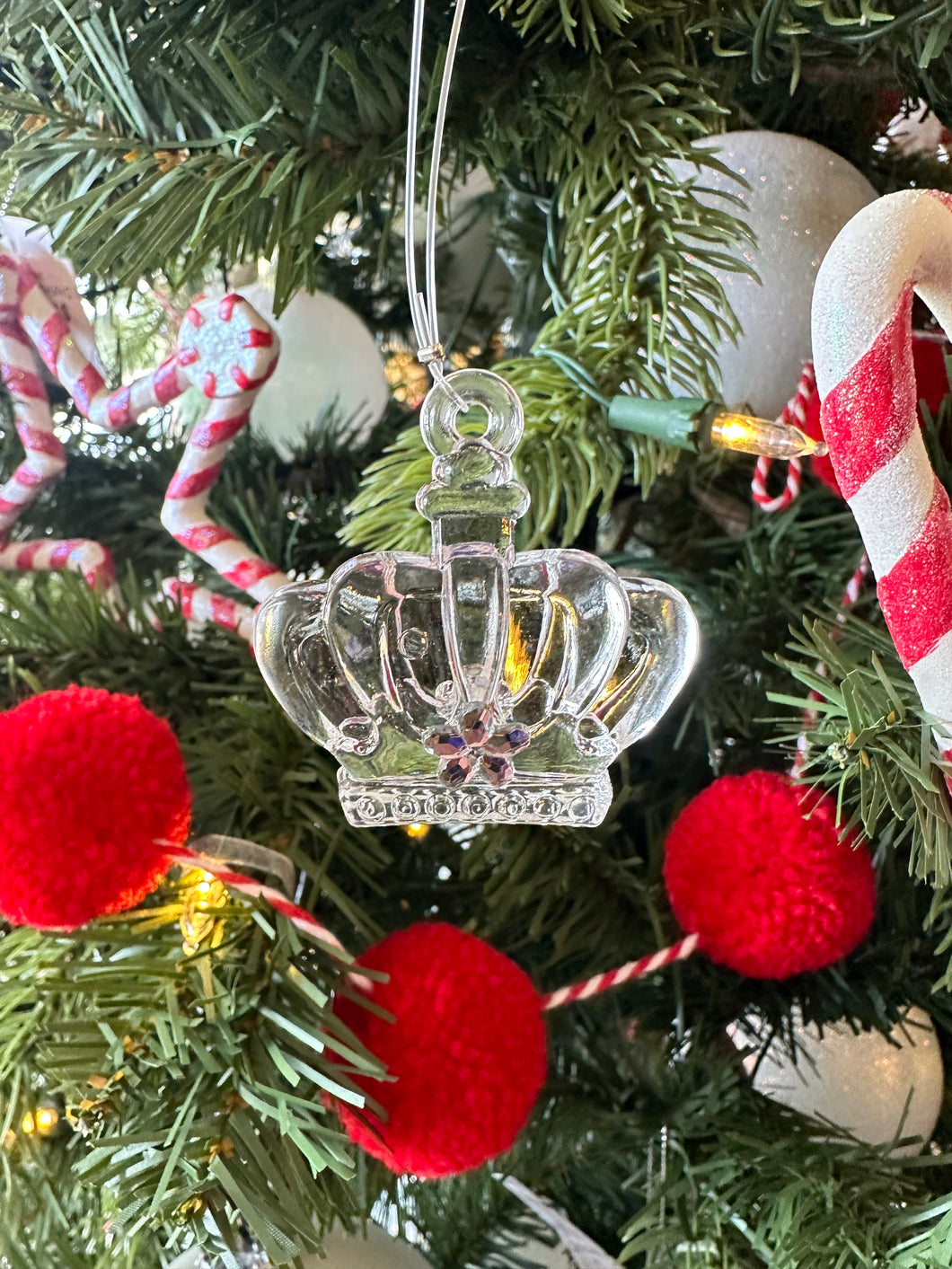 Acrylic Crown Ornament