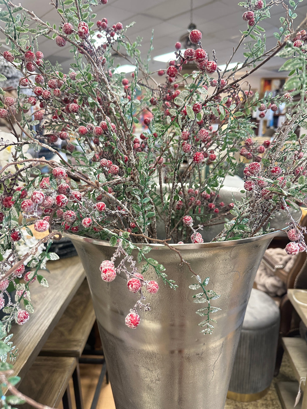 Boxwood Berry Spray