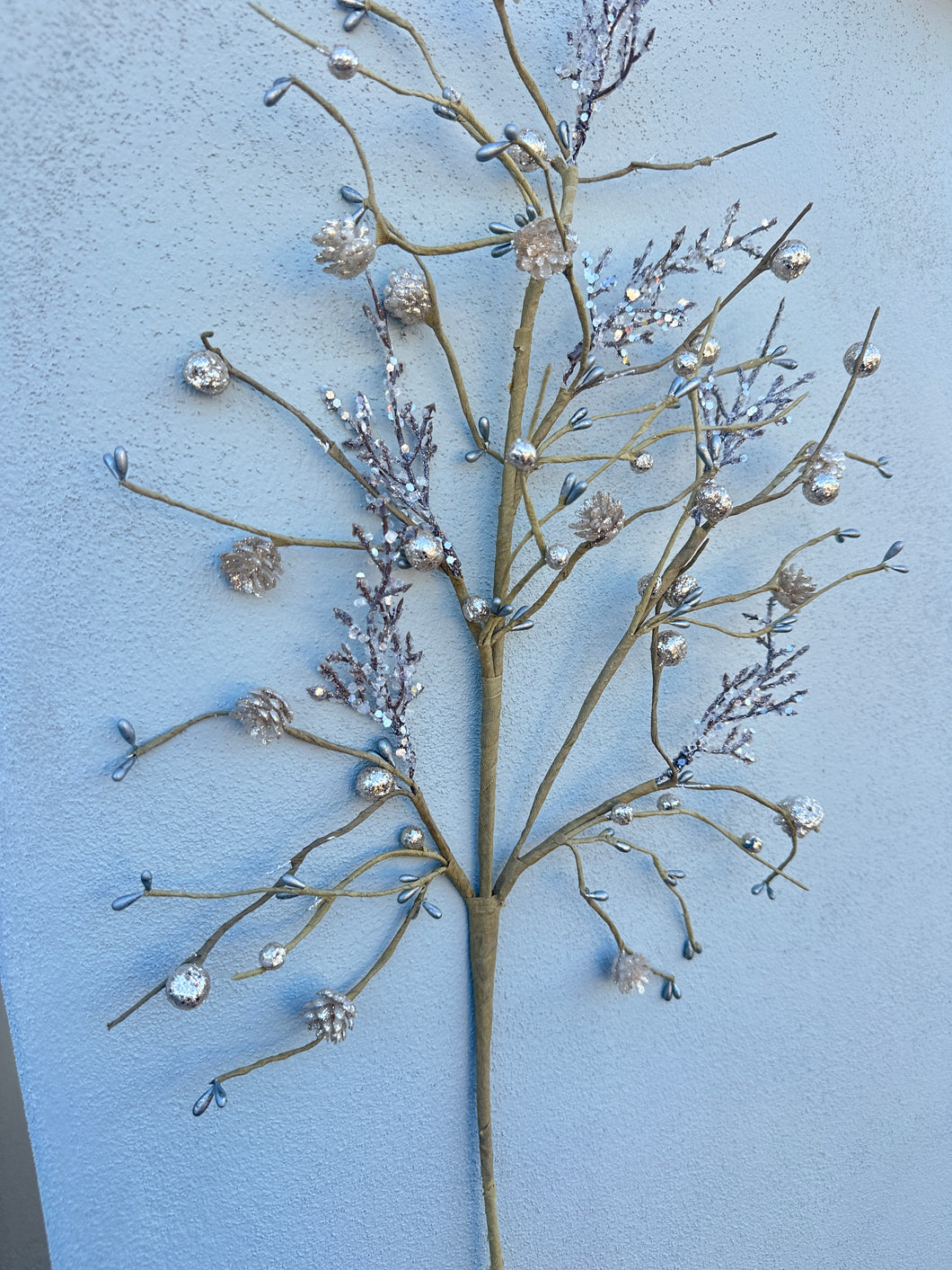 Crystallized Christmas Sprig