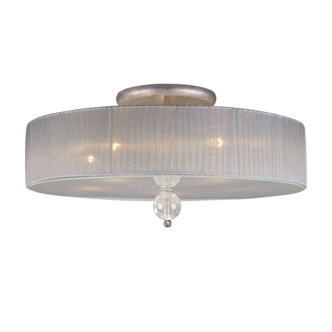 Alexis 23'' 5 light semi flush mount