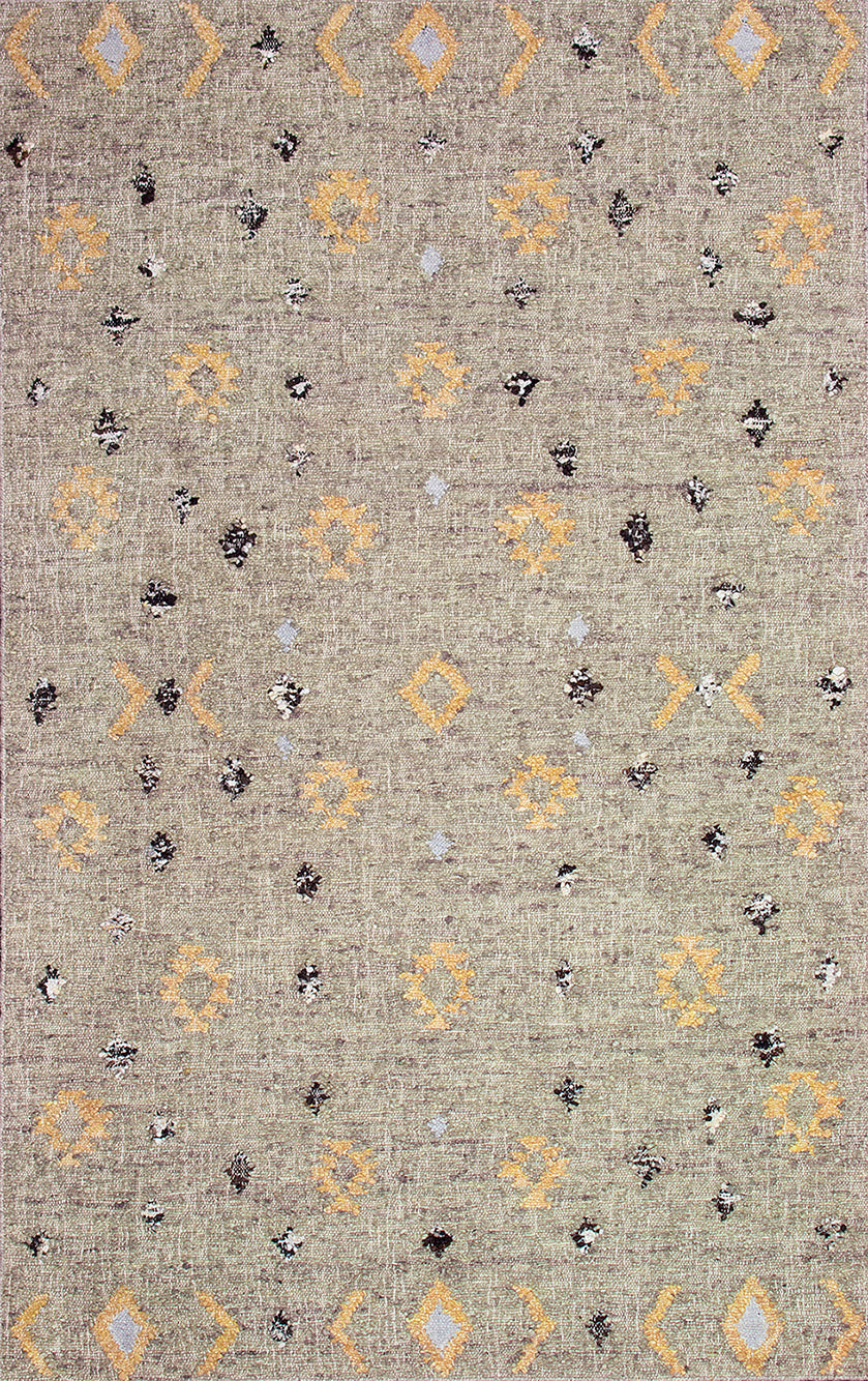 Nova Fog Wool Area Rug 8' x 11”