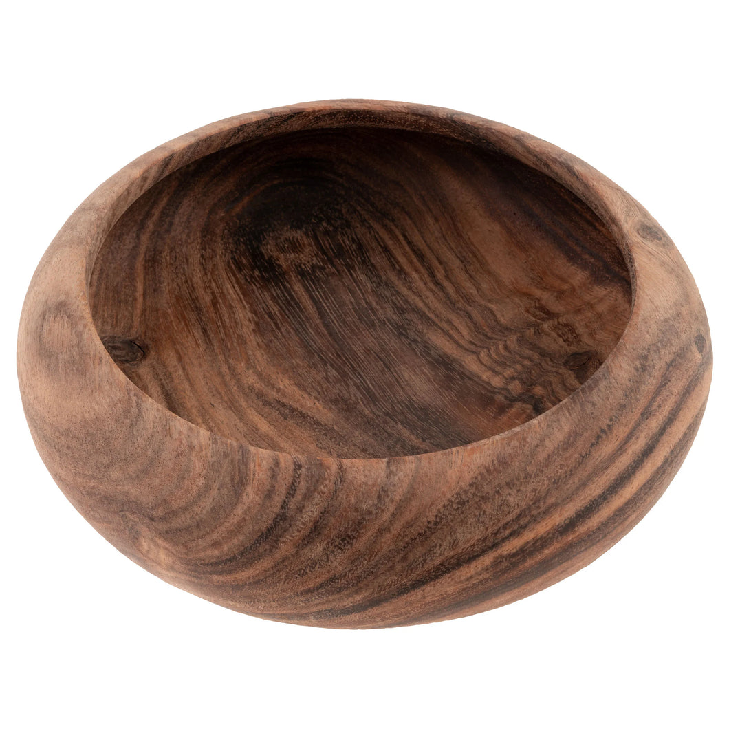 Hand Carved Bali Teak Bowl