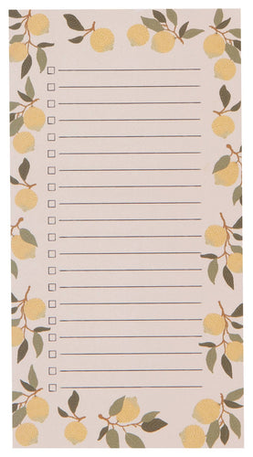 Lemon Notepad with Magnet