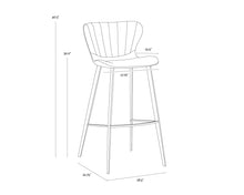 Load image into Gallery viewer, Mid Century Arabella Bar Stool
