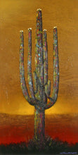 Load image into Gallery viewer, Custom Framed Saguaro Sunset Artwork
