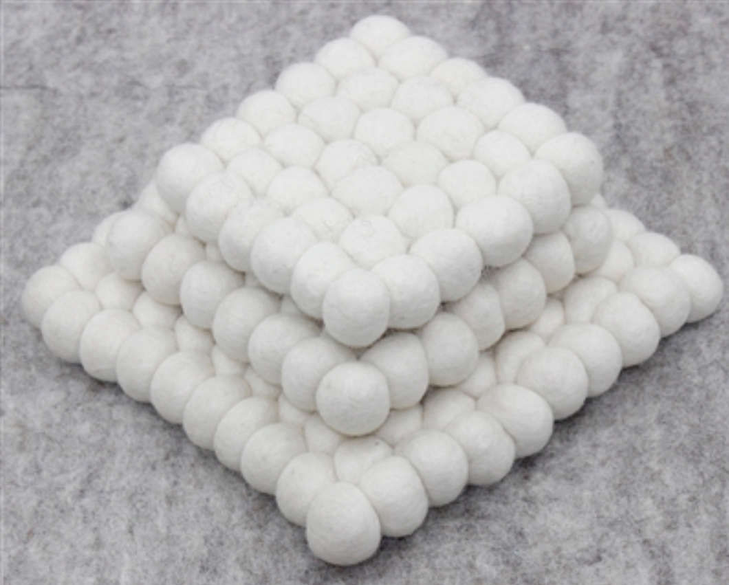 Natural Wool Trivet Collection S/3