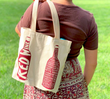Load image into Gallery viewer, Red Wine Double Bottle Tote
