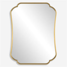 Load image into Gallery viewer, Athena Brushed Brass Mirror
