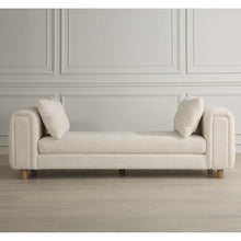 Load image into Gallery viewer, Oversize Faux Sheepskin Bench/Daybed
