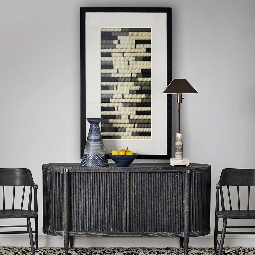 Flaxen Scroll Shadowbox Artwork