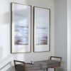 Load image into Gallery viewer, Coastline Framed Prints Artwork, S/2
