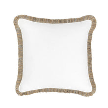 Load image into Gallery viewer, Cara Fringe Cotton &amp; Linen 24&quot; Pillow
