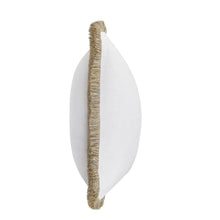 Load image into Gallery viewer, Cara Fringe Cotton &amp; Linen 24&quot; Pillow
