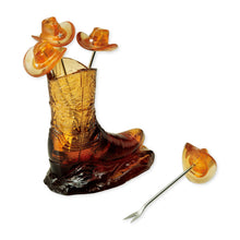 Load image into Gallery viewer, 5-Piece Cowboy Boot Cocktail Pick Set
