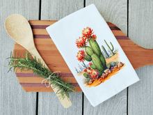 Load image into Gallery viewer, Cactus Floral Dish Towel
