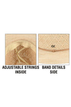 Load image into Gallery viewer, Packable Pattern Panama Hat
