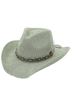 Load image into Gallery viewer, Rhinestone Charm Trim Cowboy Hat Collection
