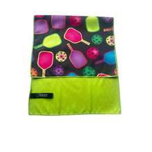 Load image into Gallery viewer, Live Love Pickleball Microfiber Athletic Towel
