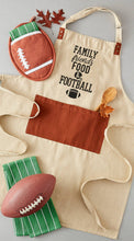 Load image into Gallery viewer, Game Day Football Potholder/Kitchen Dish Towel Gift Set
