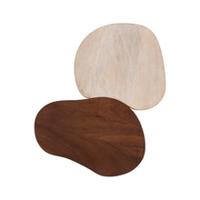 Load image into Gallery viewer, Mango Wood Organic Shaped Cheese/Cutting Boards-Set of 2
